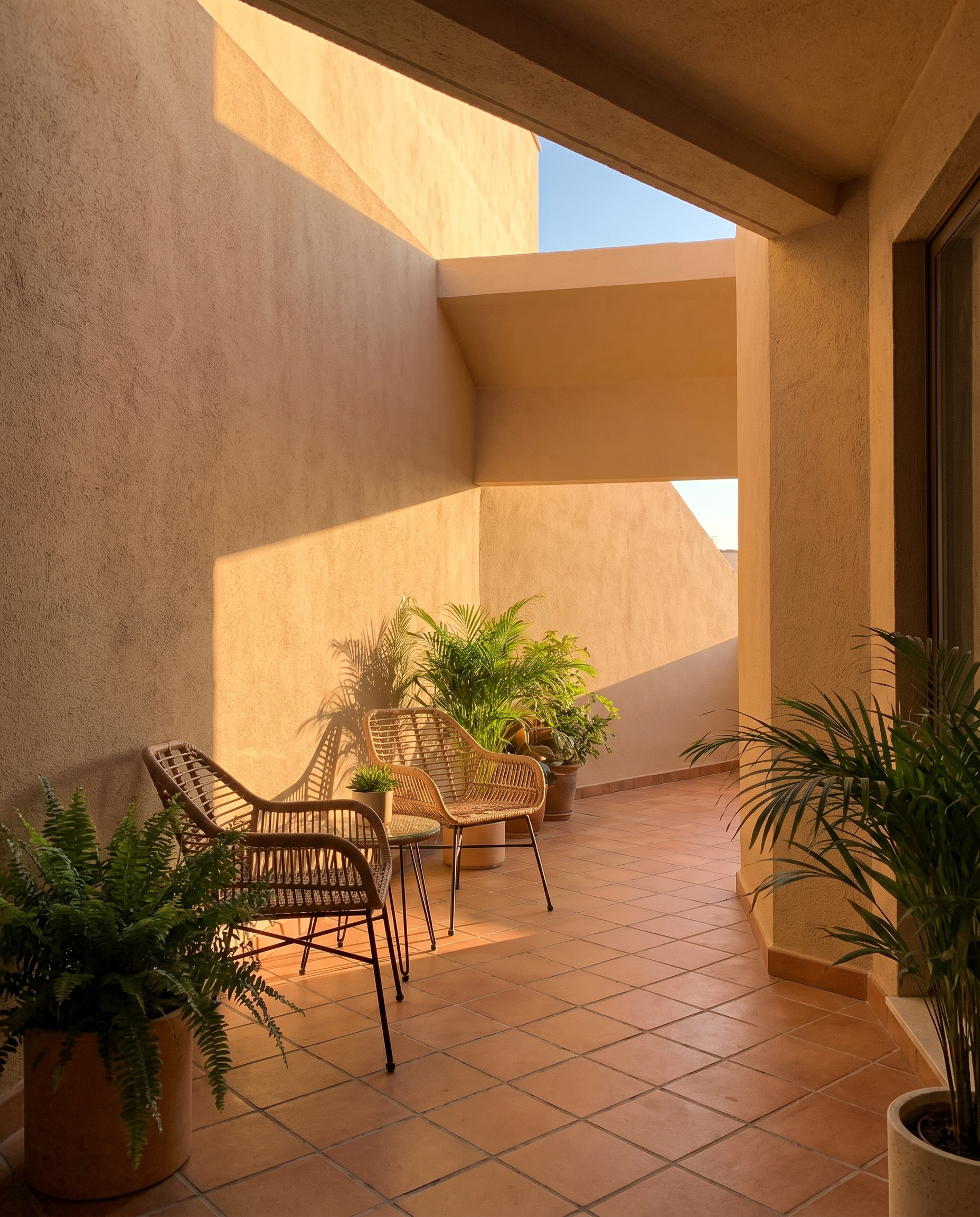 Patio trasero