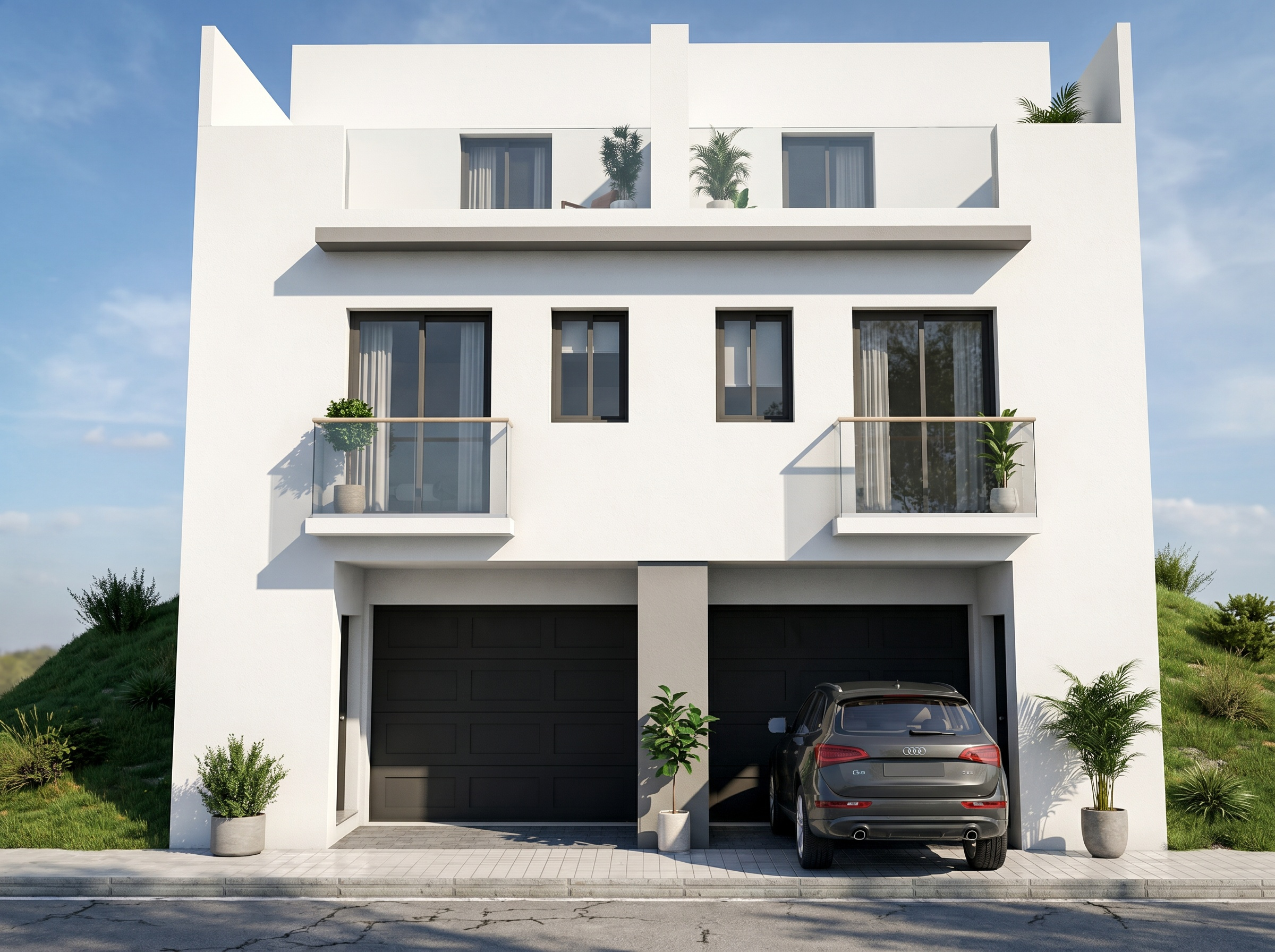 Andrómeda 9 exterior · Cártama
